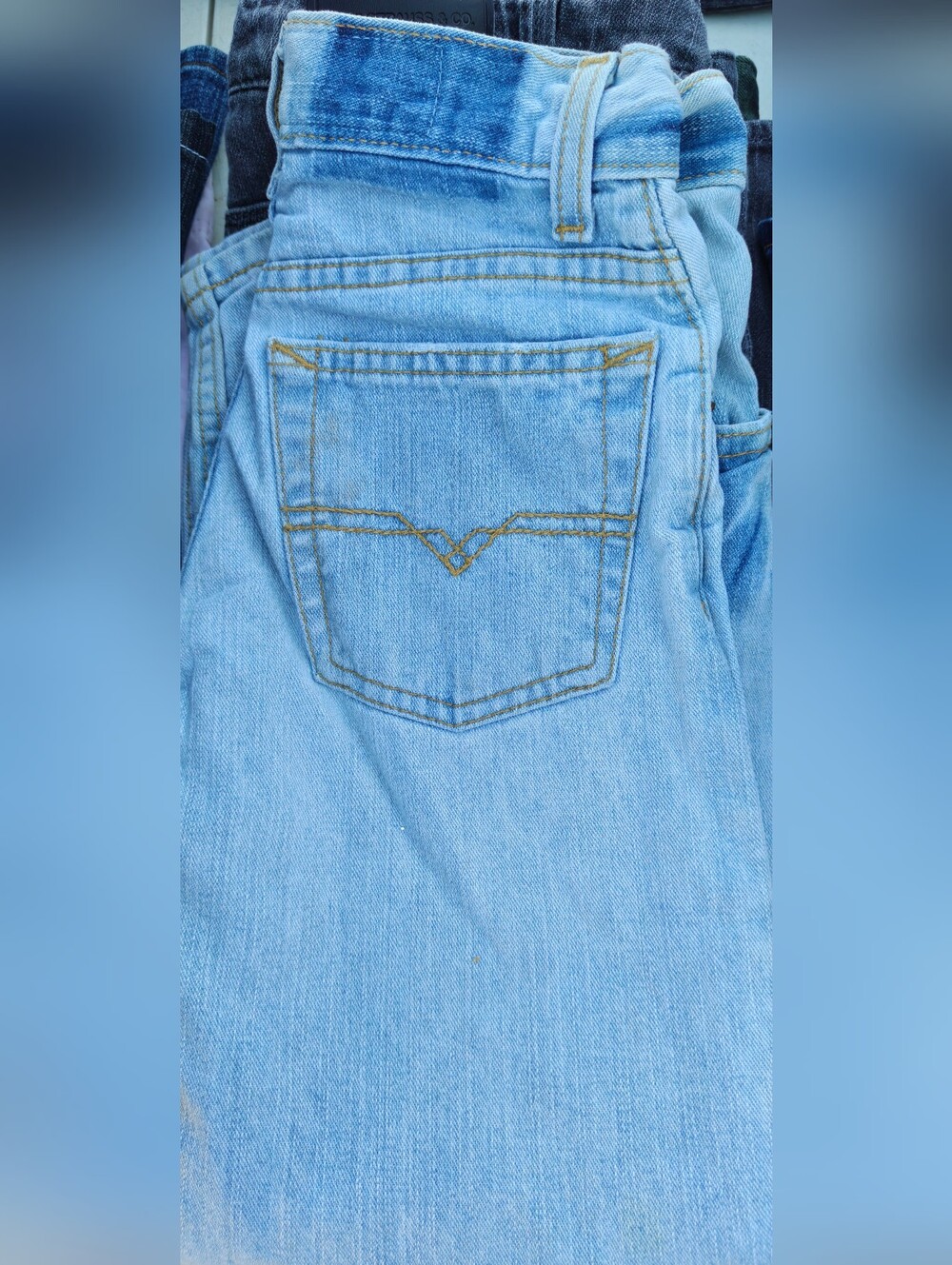 Boys Arizona Jean Company Light Wash Skinny Jeans